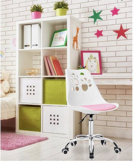 Детски Стол за Бюро Print Бял 50x57x93.5бр