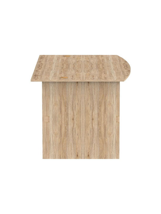 Γραφείο Anze Ξύλινο Φυσικό 180x93.5x75εκ.