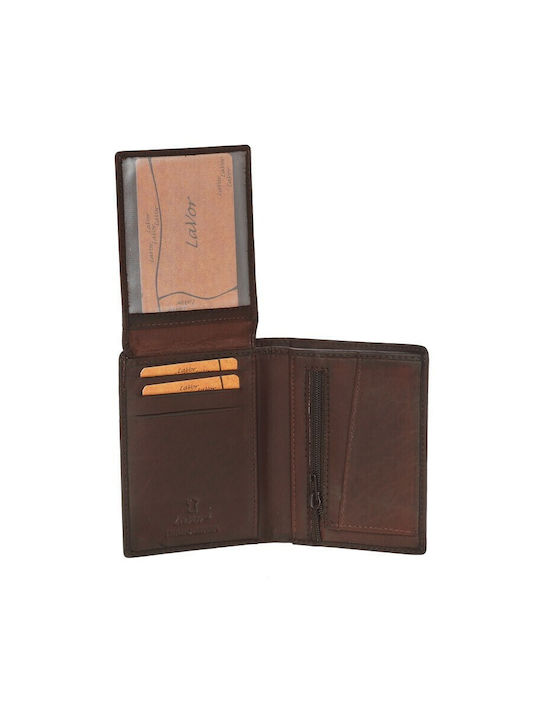 Lavor Men's Leather Wallet Brown