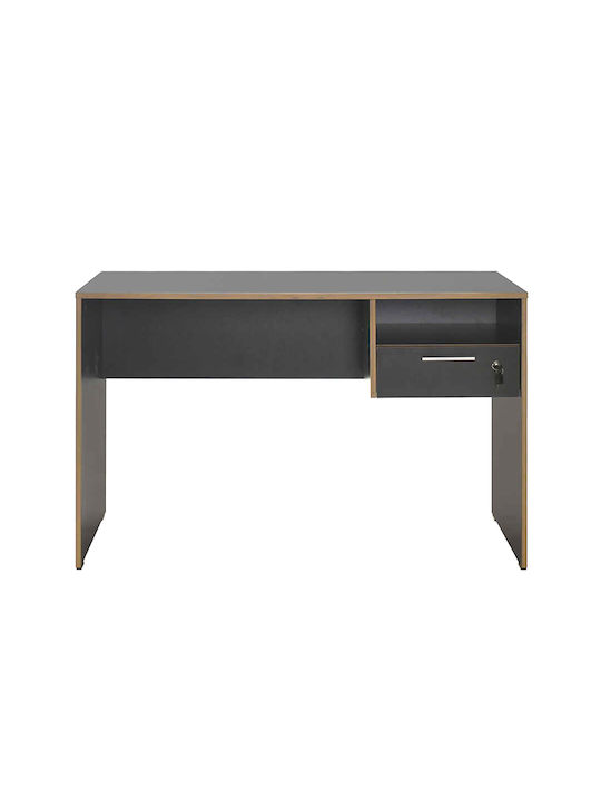 Schreibtisch Concept Holz Charcoal 120x60x75cm