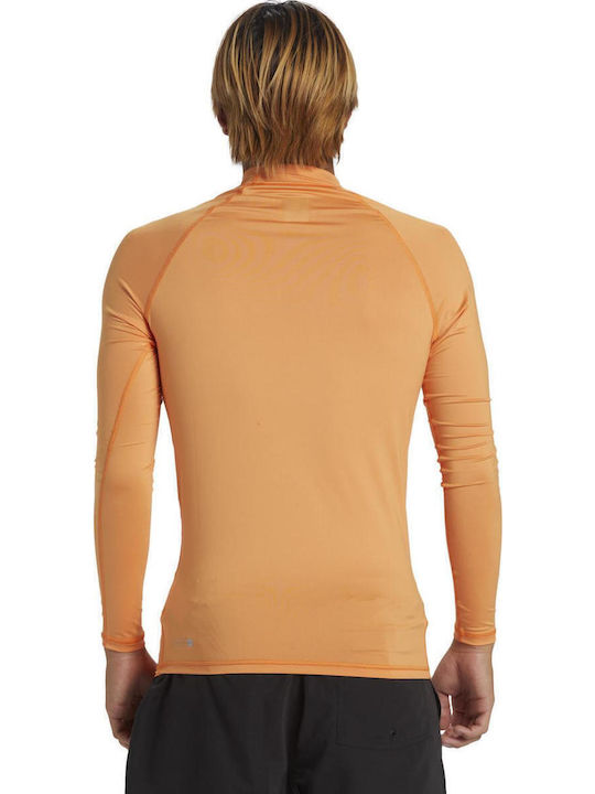 Quiksilver Everyday Men's Long Sleeve Sun Protection Shirt Orange