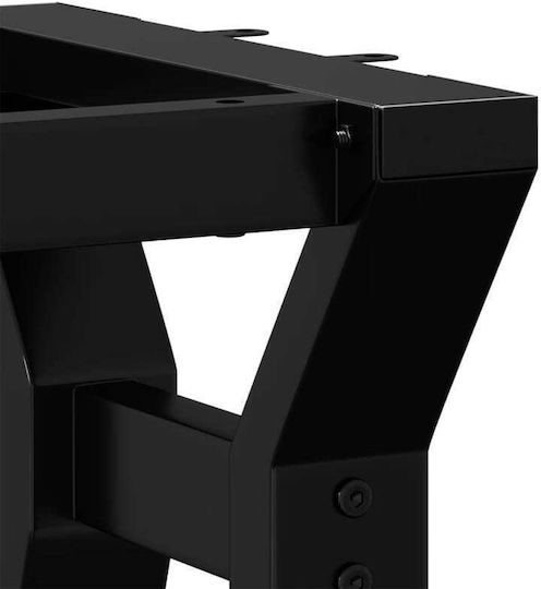 vidaXL Picior De Mobilier Din Fontă Potrivit Pentru Masă / Măsuță 60x40x38cm Fontă
