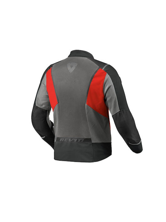 Rev'IT Airwave 4 Sommer Herren Motorradjacke Gray