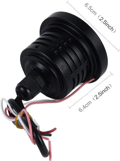 Round Foglights Car Volkswagen Up 12V 10W 6.35cm with White Lighting 2pcs