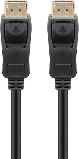 Goobay Kabel DisplayPort-Stecker - DisplayPort-Stecker 2m Schwarz (65809)