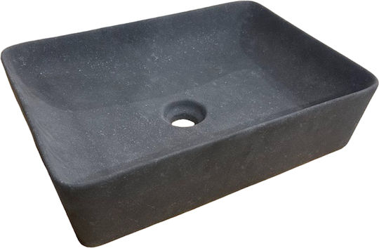Rak Ceramics Aufgesetztes Waschbecken Porzellan 50x36cm Gray