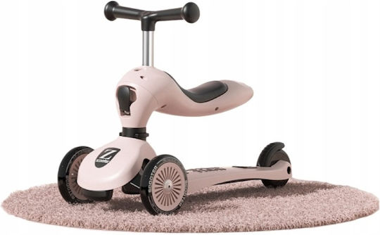 Scooter Детски Ролери 3 Колела със Седалка за 1-5 Години Розов