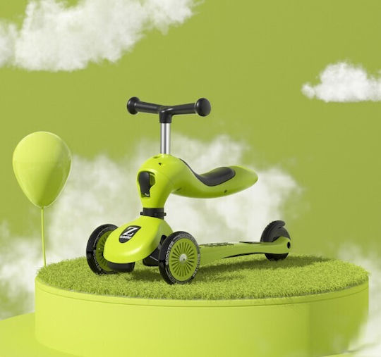 Scooter Παιδικό Πατίνι Τρίτροχο με Κάθισμα για 1-5 Ετών Πράσινο