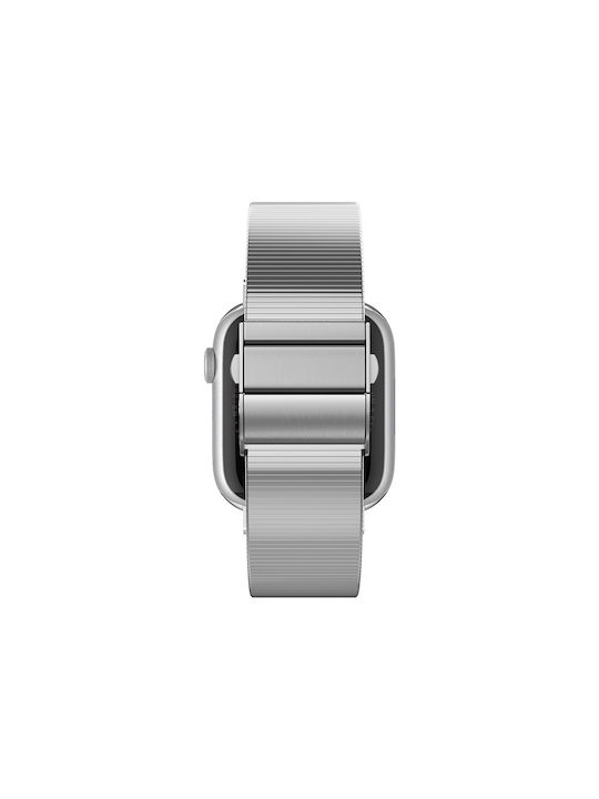 Spigen Sgp Sleek Link 316l Edelstahl Apple Watch Serie Ultra 1/2 49mm 45mm 44mm 42mm Silber Amp07224