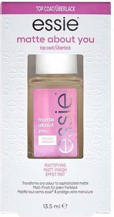 Essie About You Top Coat για Απλά Βερνίκια Matte 13.5ml