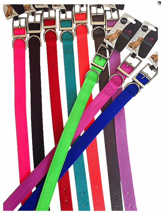 Pet Camelot Περιλαίμιο Διπλού Ιμάντα Βιολετί 25mmx65cm Pet Camelot Περιλαίμιο Διπλού Ιμάντα Βιολετί 25mmx65cm