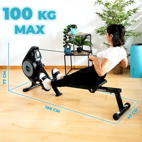 Cecotec DrumFit Rower Eolo Magno Rudergerät für Benutzer bis 100kg