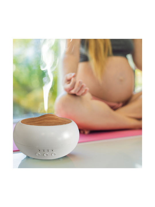 Lumini LED Dispozitiv de aromaterapie Ultrasonic cu temporizator Alb 250ml E736 Lumini LED Dispozitiv de aromaterapie Ultrasonic cu temporizator Alb 250ml E736