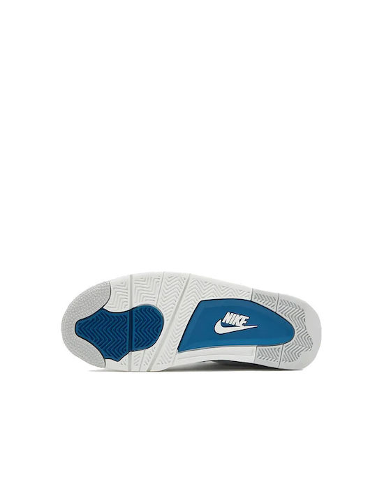 Air  4 Retro Ανδρικά Μποτάκια Off-white / Military Blue / Neutral Grey