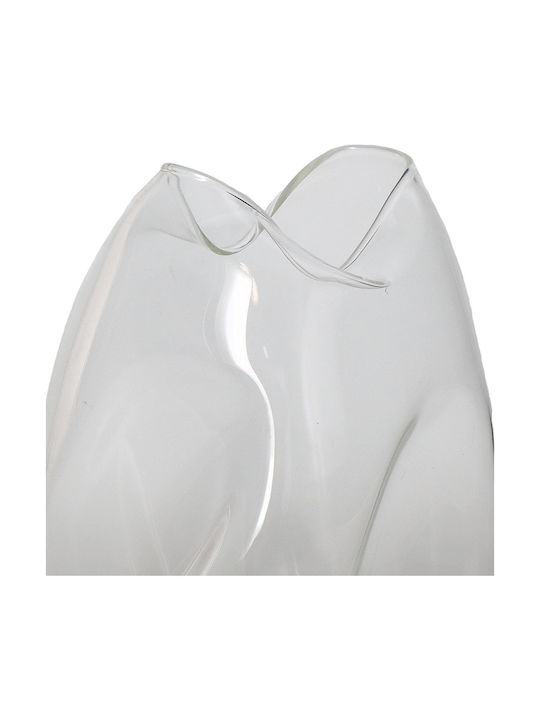 ArteLibre Decorative Vase Transparent 10.3x10.3x17.8cm