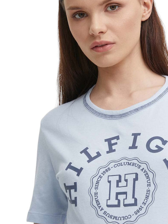 Tommy Hilfiger Γυναικείο T-shirt Σιέλ