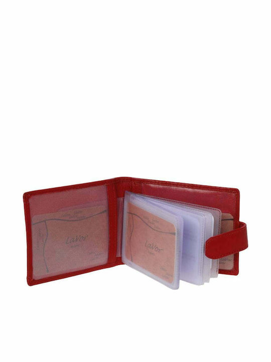 Lavor Leder Herren Geldbörse Karten mit RFID Rot Lavor Leder Herren Geldbörse Karten mit RFID Rot