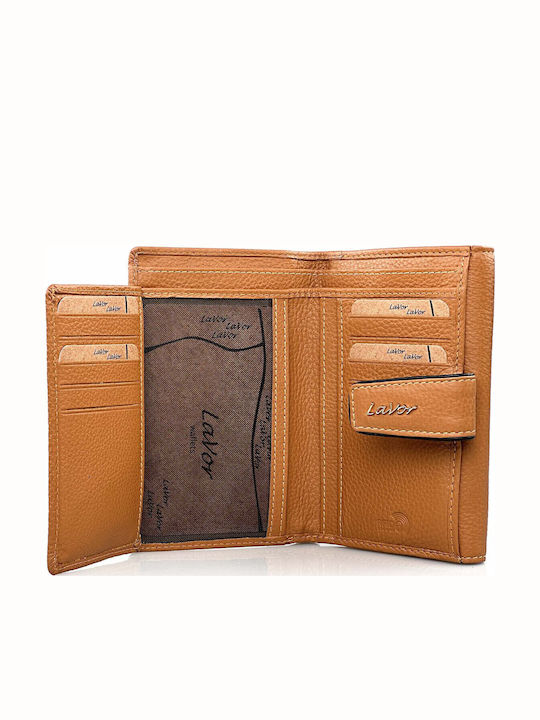 Large Leather Women's Wallet Classic with RFID Taba