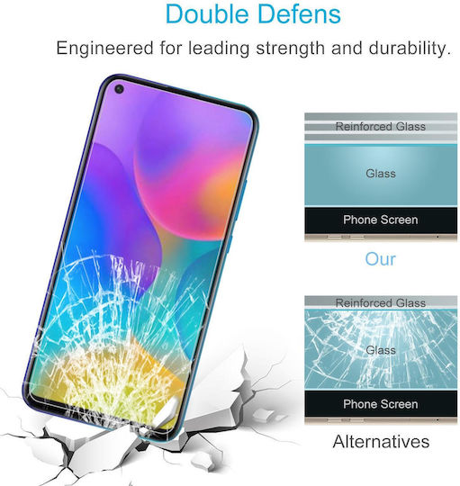 Realme C65 10бр. 0.26мм 9H 2.5D закалено стъкло за мобилен телефон