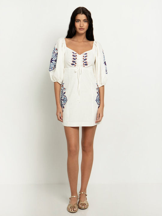 Toi&Moi Mini Dress White