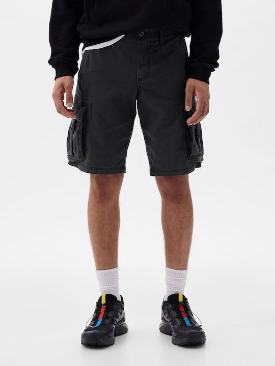 GAP Men's Shorts Cargo Black