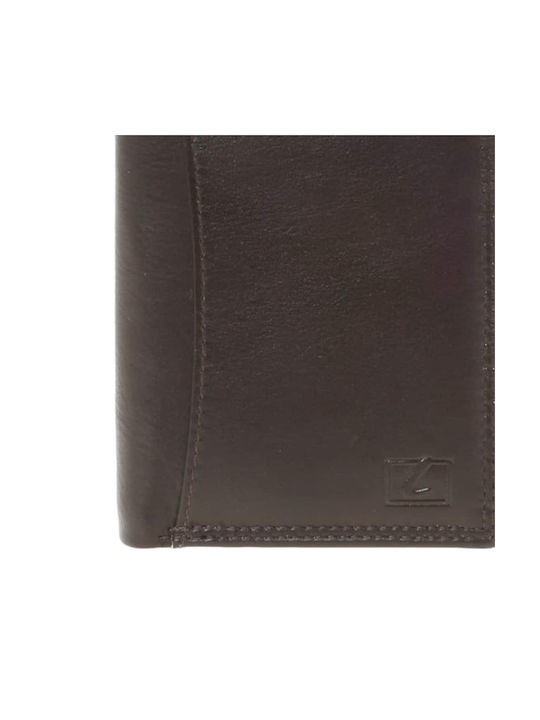 Lavor Men's Leather Wallet with RFID Brown