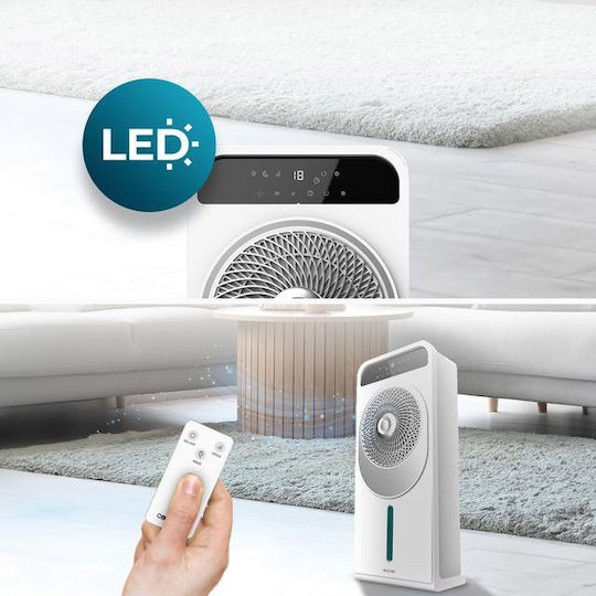 Cecotec Energy Silence 5000 Cool Wave Luftkühler 28W mit Fernbedienung Weiß
