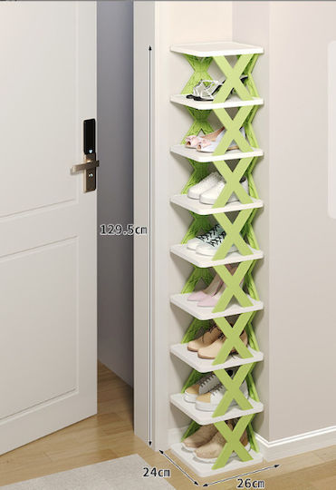 Παπουτσοθήκη Πλαστική με 9 Ράφια Πορτοκαλί 95623895623 Παπουτσοθήκη Πλαστική με 9 Ράφια Πορτοκαλί 95623895623