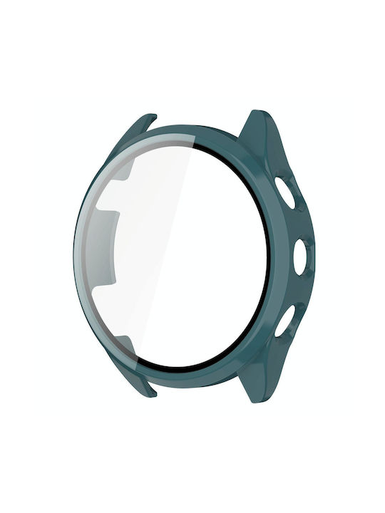 Carcasă de protecție integrată pentru ceas Garmin Forerunner 165 + film temperat verde Carcasă de protecție integrată pentru ceas Garmin Forerunner 165 + film temperat verde