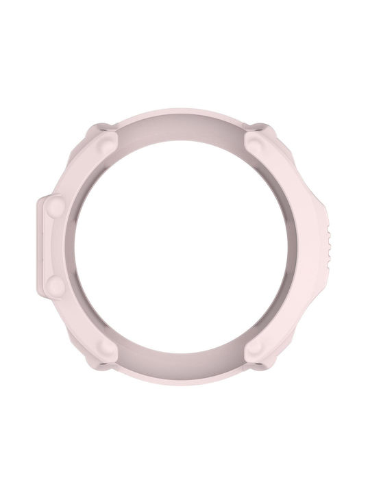 Amazfit T-rex Ultra Armor Hollow Watch Protective Case Light Pink