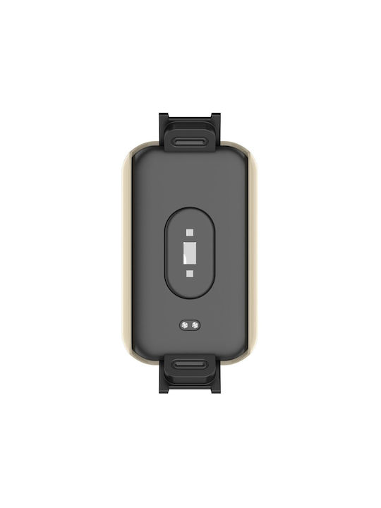 Xiaomi Redmi Smart Band Pro ПЦ + Закалено Стъкло Защитен Калъф за Часовник, Бял слонова кост