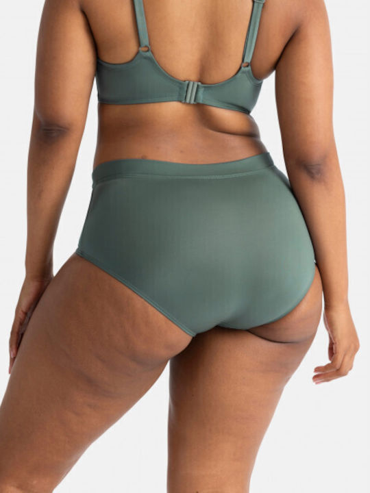 Dorina Damen Slip Green