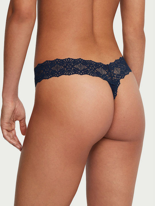 Victoria's Secret Damen Slip Blau