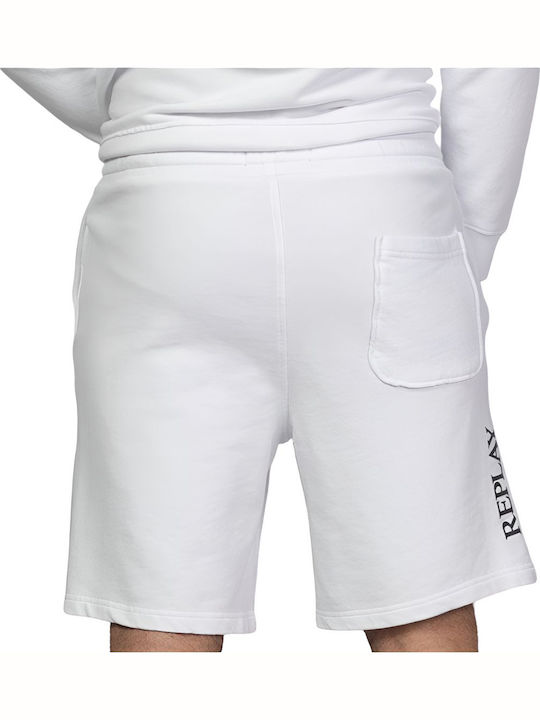 Sportliche Herrenshorts Weiß