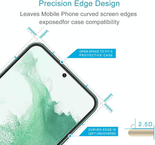 Samsung Galaxy S23+ 5g 0.26mm 9h 2.5d Tempered Glass Film Support Fingerprint Unlock