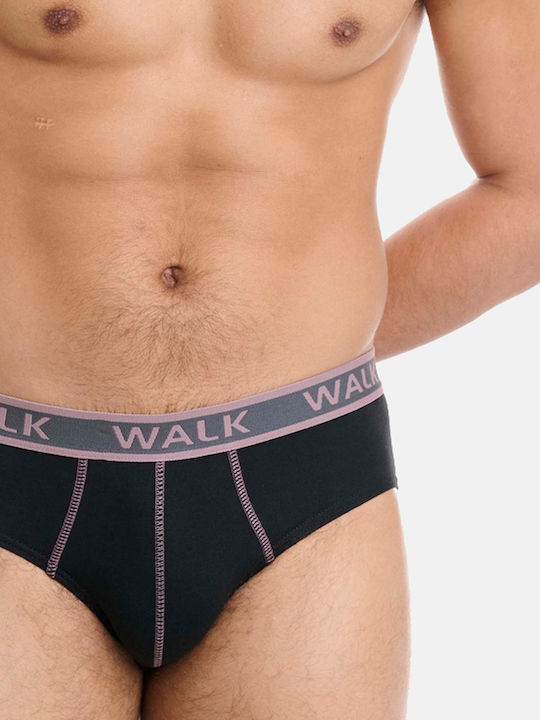Ανδρικά Σλιπ Μαύρο Μαύρο 2Pack