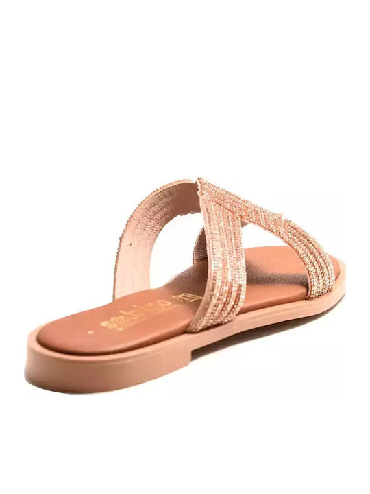 Sandale Casual Damă Aurii G/3509-18 COOPER/STRASS