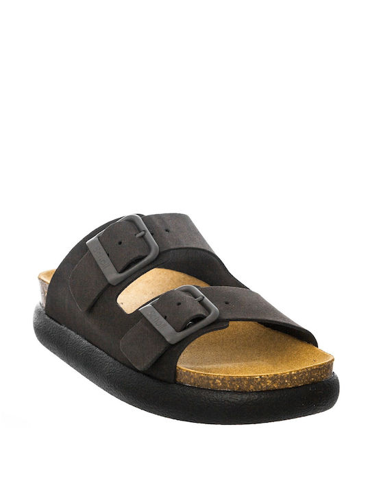 Scholl Leather Women's Sandals Gray