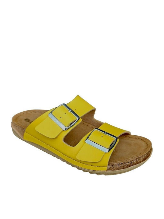 Inblu Women's Flat Sandals in Yellow Color