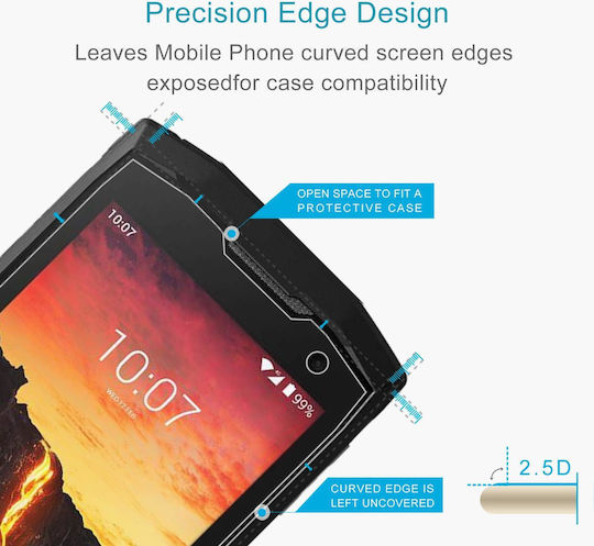 Crosscall Core M4 10 Pcs 0.26mm 9h 2.5d Tempered Glass Film
