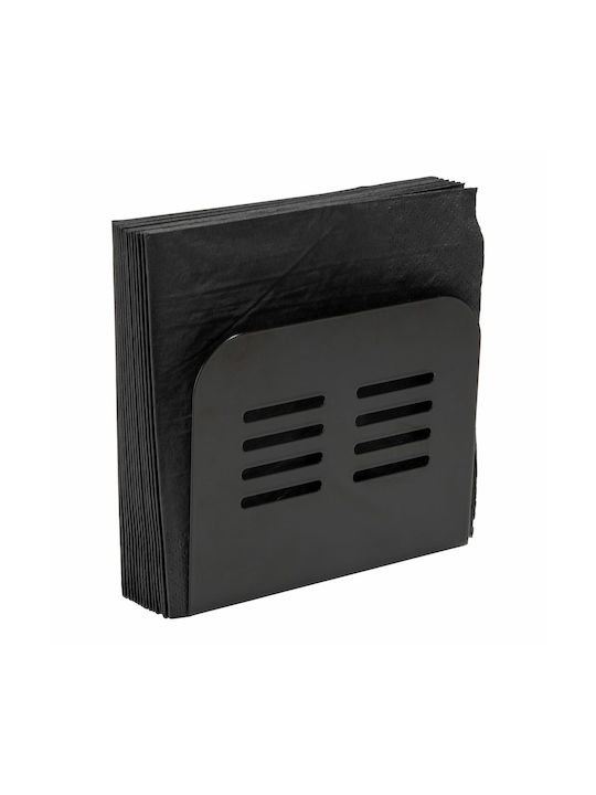 Wenko Държач за салфетки Метална Черен 15x12.5см 55025100