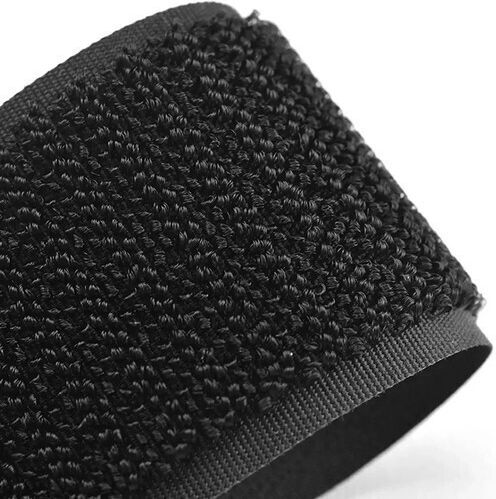 Velcro Adhesive Tape Zola Reusable Skirt Puff Width 2.5 Cm Length 5 M Black