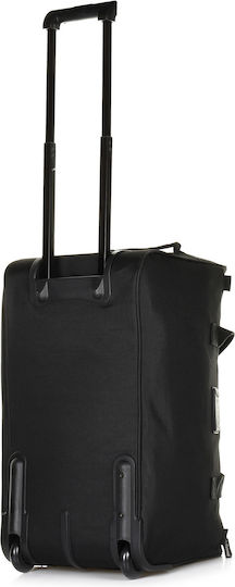Diplomat Reisetasche 51Es Schwarz mit Rädern Stoff L55xB30xH31cm