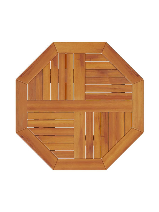 Garden & Terrace Table from Acacia Foldable Acacia 60x60x75cm