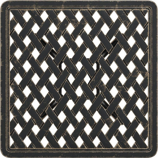 Masa Masa de lounge pentru spații exterioare mici Aluminiu Bronz 53x53x53buc