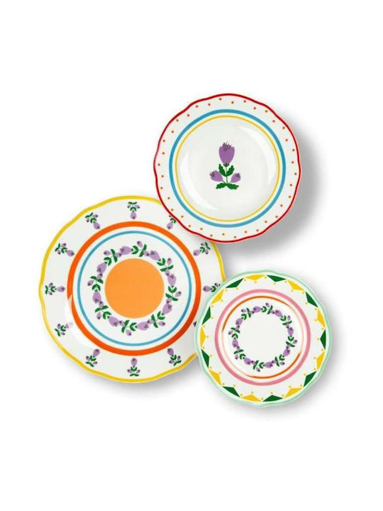Excelsa White Porcelain Dinnerware Set 18pcs