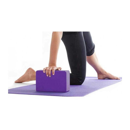 Bloc de yoga în culoarea Violet