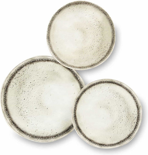 Excelsa Farfurie joasă Ceramică Alb cu Diametru 26cm Excelsa Farfurie joasă Ceramică Alb cu Diametru 26cm
