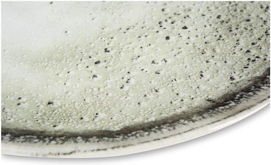 Excelsa Teller Wüste Keramik Weiß mit Durchmesser 20cm