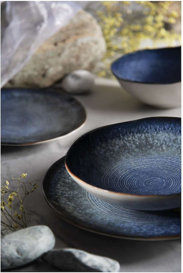 Excelsa Plate Desert Ceramic White with Diameter 20cm